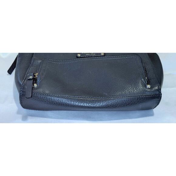 Kate Spade New York Baxter Street Blue Sevilla Leather Crossbody Shoulder Bag - Picture 7 of 16